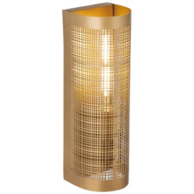 Maxim Hatcher 13 1/2" High Gold 1-light Wall Sconce