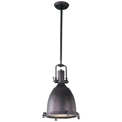 Maxim Hi Bay 1 Light 14.25" Wide Bronze Pendant Light