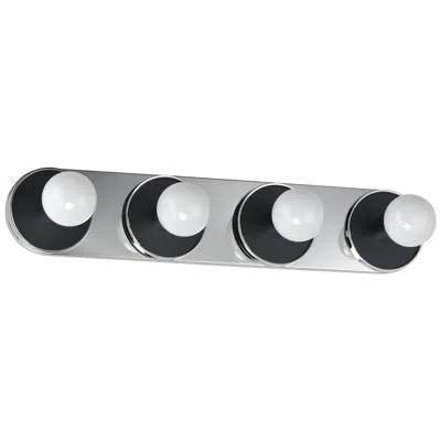 Maxim Hollywood 26 1/2" Wide Chrome 4-light Sconce W/ Led Bulb