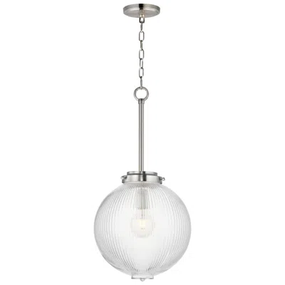 Maxim Kasbah 12" Wide Satin Nickel Pendant