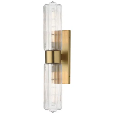 Maxim Kasbah 28 1/4" High Satin Brass 2-light Wall Sconce