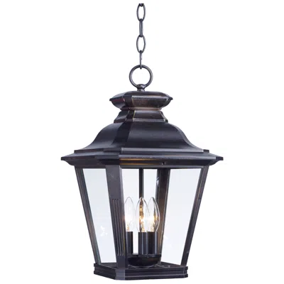 Maxim Knoxville 17 1/2" High Bronze Outdoor Hanging Light