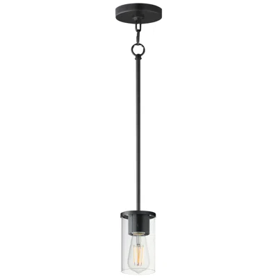 Maxim Lateral 4 3/4" Wide Clear/black Mini Pendant