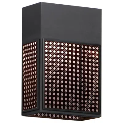 Maxim Lattice 12" Led Outdoor Sconce Dark Sky