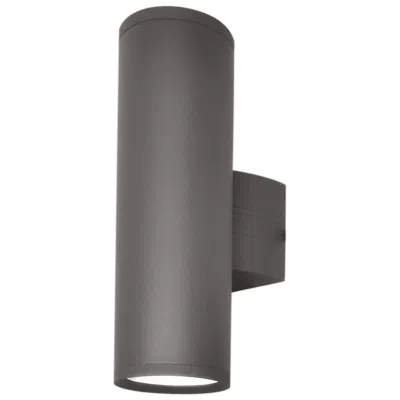 Maxim Lightray 15 3/4"h Cylindrical Bronze Led Outdoor Wall Light