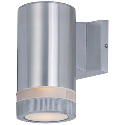 Maxim Lightray 1-light 4.25" Wide Brushed Aluminum Outdoor Wall Light