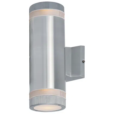 Maxim Lightray 2-light Wall Sconce - Brushed Aluminum
