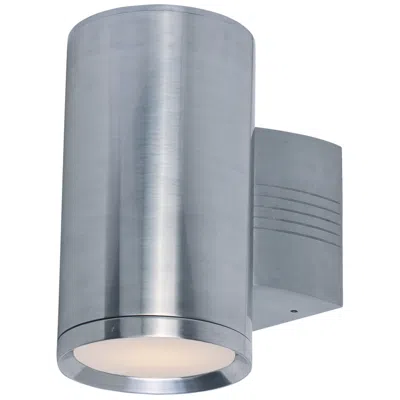Maxim Lightray 9 1/4"h Brushed Aluminum Outdoor Wall Light
