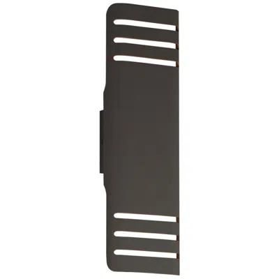 Maxim Lightray Large Led Outdoor Wall Lamp - Architectural Bronze
