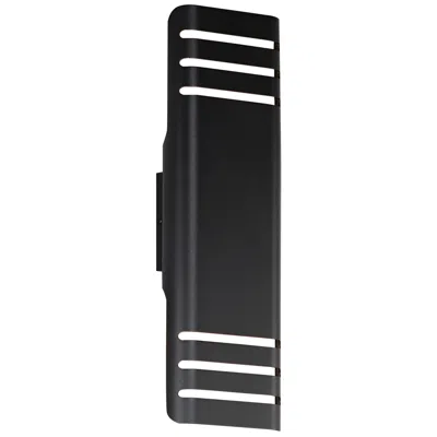 Maxim Lightray Large Led Outdoor Wall Lamp - Black