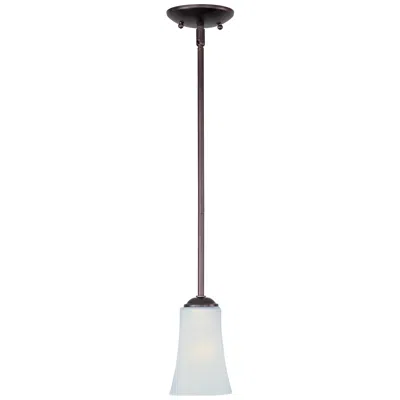 Maxim Logan 4 1/2" Wide Oil-rubbed Bronze Mini Pendant