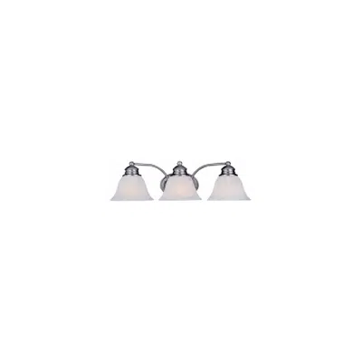 Maxim Malaga 19 1/2" Wide 3-light Bathroom Vanity Light
