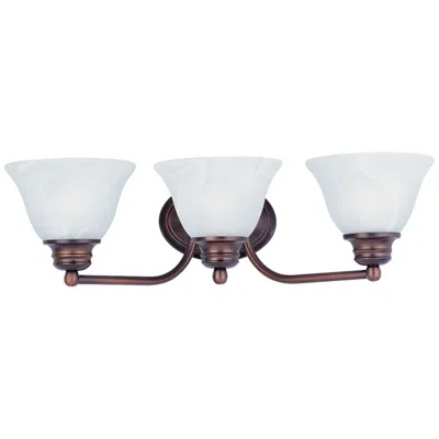 Maxim Malaga 3-light Bath Vanity Oil Rubbed Bronze