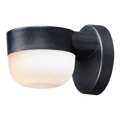 Maxim Michelle 5" High Black Led Outdoor Wall Light