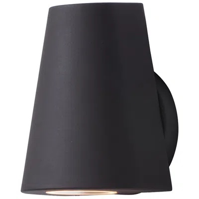 Maxim Mini 6 1/4" Architectural Bronze Modern Led Outdoor Wall Light