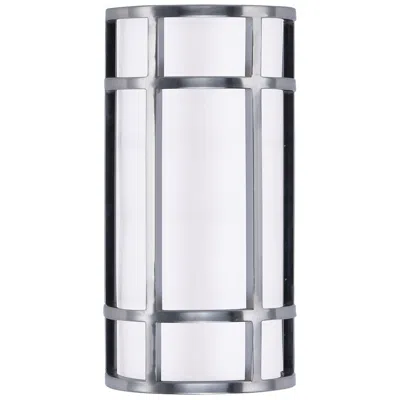 Maxim Moon Ray 12" High Satin Nickel Led Outdoor Wall Light