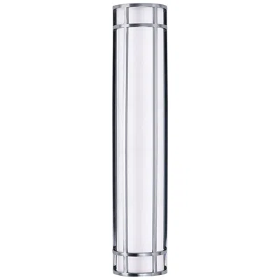 Maxim Moon Ray 30" High Satin Nickel Led Outdoor Wall Sconce