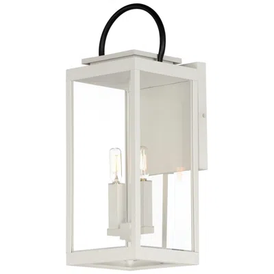 Maxim Nassau 21" High White/black 1-light Large Outdoor Wall Lantern