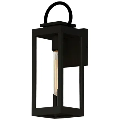 Maxim Nassau Vx 1-light Medium Outdoor Wall Lantern - Black
