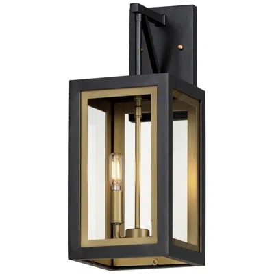 Maxim Neoclass 2-light Outdoor Sconce Black/gold