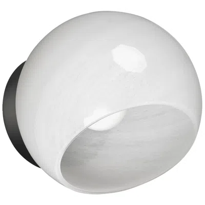 Maxim Neve 7 3/4" Marble/black 1-light Wall Sconce