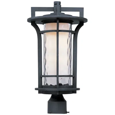 Maxim Oakville 17 3/4" High Black Oxide Outdoor Post Light