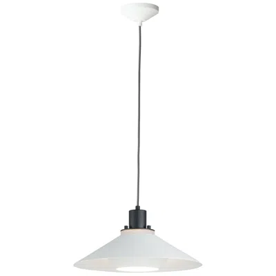 Maxim Oslo 1-light 15.75" Wide Black/white Pendant Light