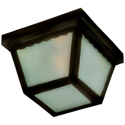 Maxim Outdoor Essentials 2-light Outdoor Ceiling Mount - Black