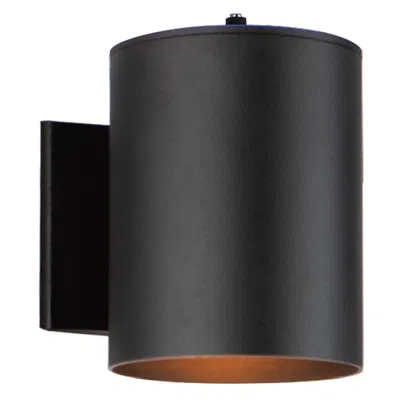 Maxim Outpost 7 1/4" High Black Outdoor Wall Light