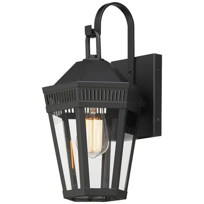 Maxim Oxford Outdoor 1-light Wall Sconce Black
