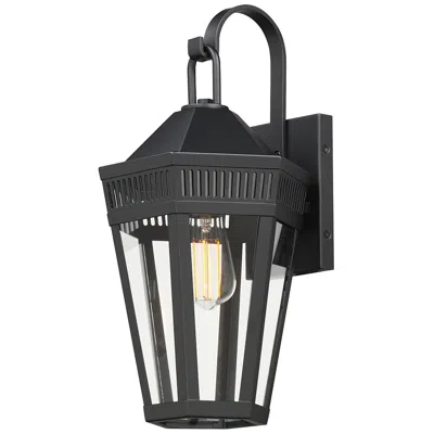Maxim Oxford Outdoor 1-light Wall Sconce Large Black