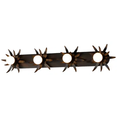 Maxim Paloma 43" Wide Anthracite 4-light Vanity Bath Light