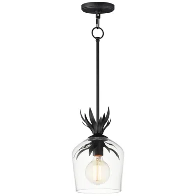 Maxim Paloma 7 3/4" Wide Anthracite Single Pendant