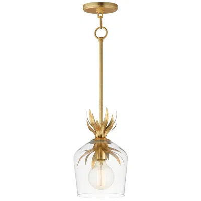 Maxim Paloma 7 3/4" Wide Gold Leaf Mini Pendant