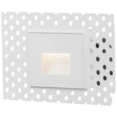Maxim Path 5" Wide White Trimless Step Light - 3cct