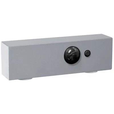 Maxim Pathfinder 4 1/2" Wide Silver Motion Sensor W/ Photocell