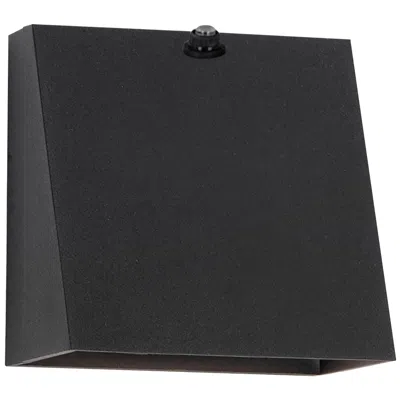 Maxim Pathfinder 5 1/2" Black Led Outdoor Wall Sconce W/ Photocell