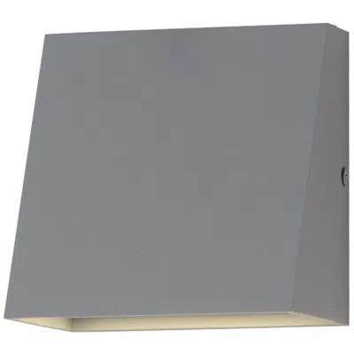 Maxim Pathfinder 5 1/2" Silver Led Outdoor Wall Sconce - 5cct