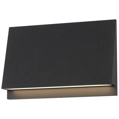 Maxim Pathfinder 5" X 3 1/4" Black Led Step Light -3cct Select