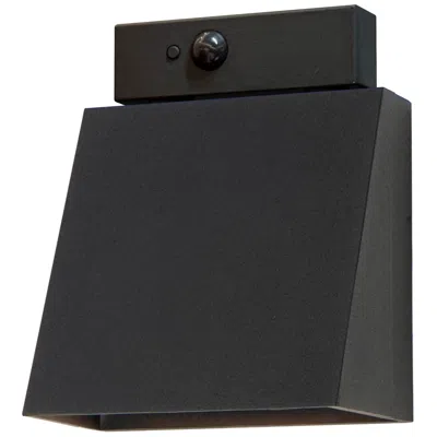 Maxim Pathfinder 7" High Black Led Outdoor Wall Light