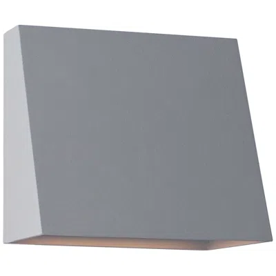Maxim Pathfinder 8" Silver Large Led Outdoor Sconce