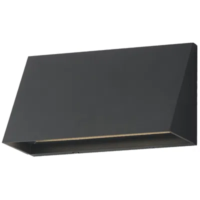 Maxim Pathfinder 9" Wide Black Led Wall Sconce - 5cct