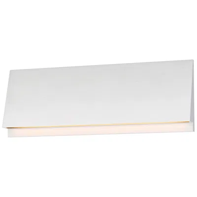Maxim Pathfinder 9" X 3 1/4" White Led Step Light -3cct Select