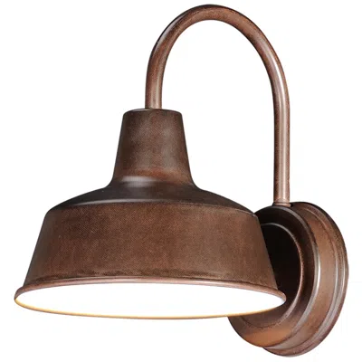 Maxim Pier M 10 3/4" High Empire Bronze Outdoor Wall Light