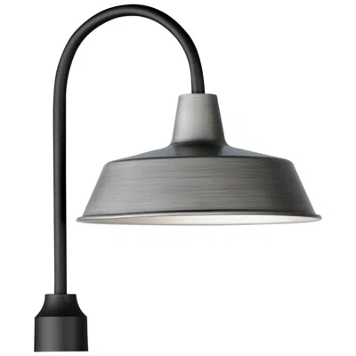Maxim Pier M 20 1/4"h Weathered Zinc And Black Outdoor Post Light