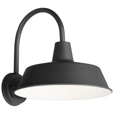 Maxim Pier-m 14 1/4" High Industrial Black Outdoor Barn Wall Light