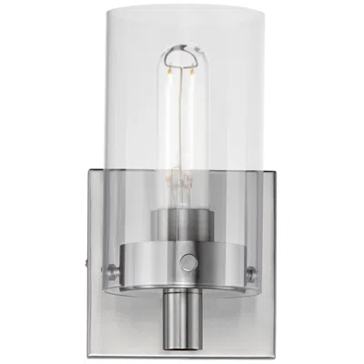 Maxim Pinn 1-light Sconce - Satin Nickel