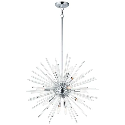 Maxim Polaris 25" Wide Polished Chrome Modern Sputnik Pendant Light
