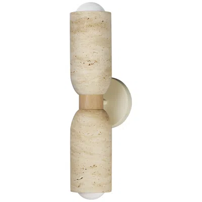 Maxim Pompeii 19 1/2" High Oyster 2-light Wall Sconce