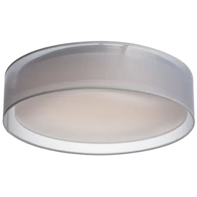 Maxim Prime 20" Led Flush Mount 120-277v In Gray